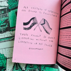 Queer Voices From the Fight for Palestinian Liberation zine LGBTQ Palestine Gaza Israel BDS feminist zine image 9