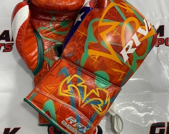 Rival Custom Multi Colour Boxing RFX-Guerrero HDE-F Pro Fight handschoenen