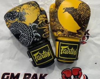Meistverkaufte mehrfarbige Fairtex Leder Boxhandschuhe - Professionelle Muay Thai, Kickbox- und Trainingshandschuhe