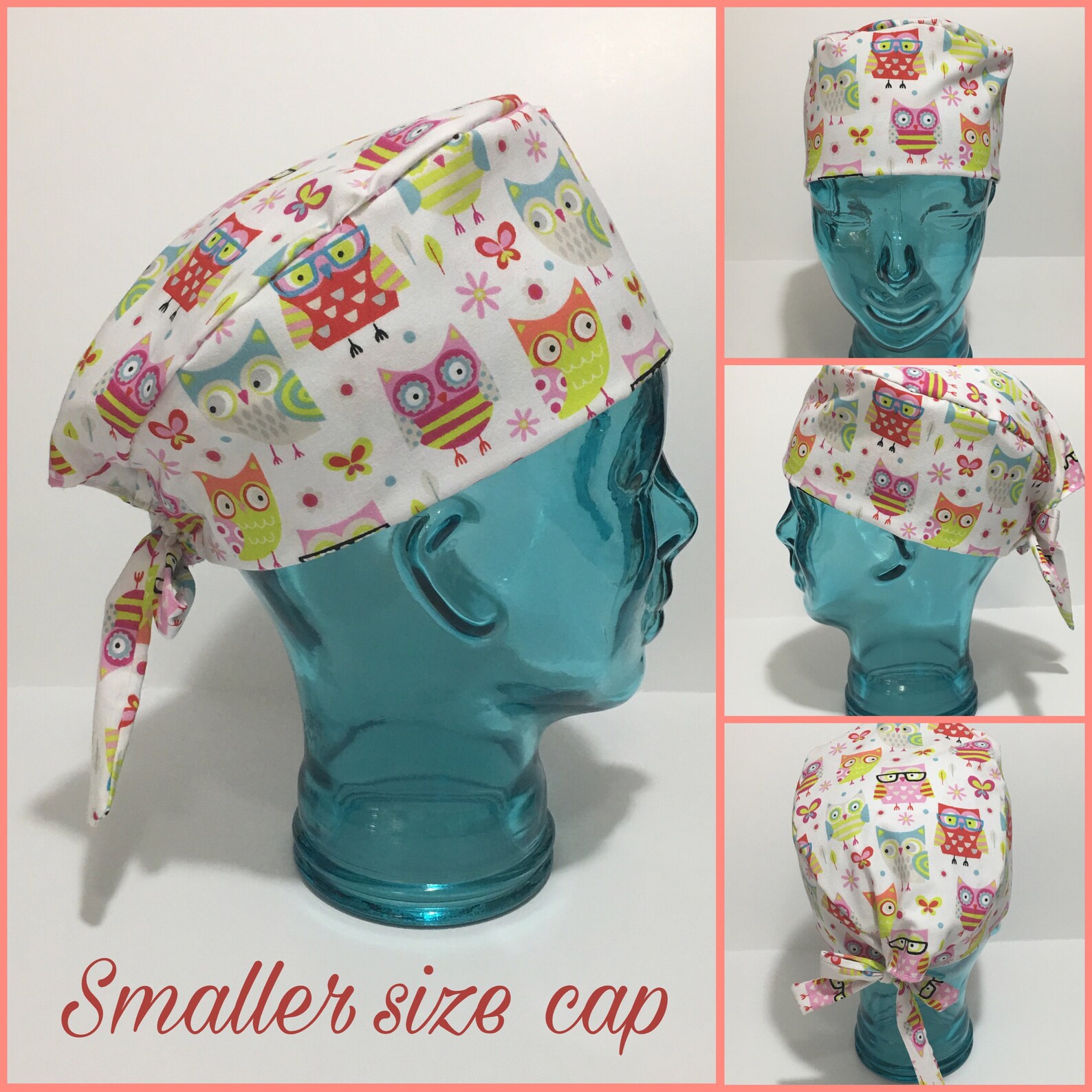 Owl Scrub Cap/ Surgical Cap/ Surgical Cap/ Owl Surgical Cap Etsy