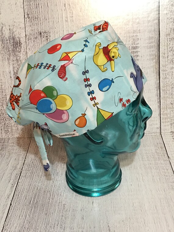 Winnie the Pooh Scrub Cap/ O | Etsy 