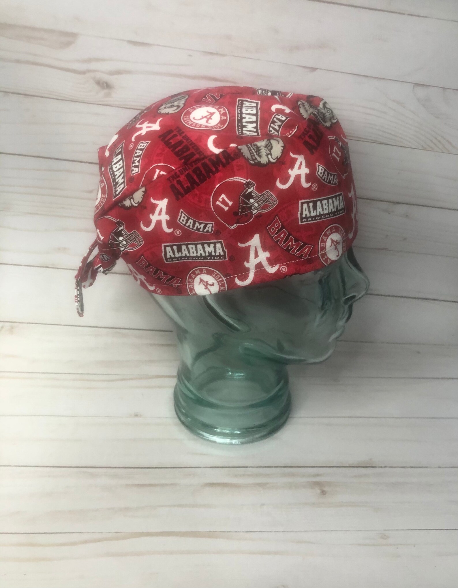 Alabama Scrub caps/ Alabama Crimson Tide scrub caps/ College Etsy