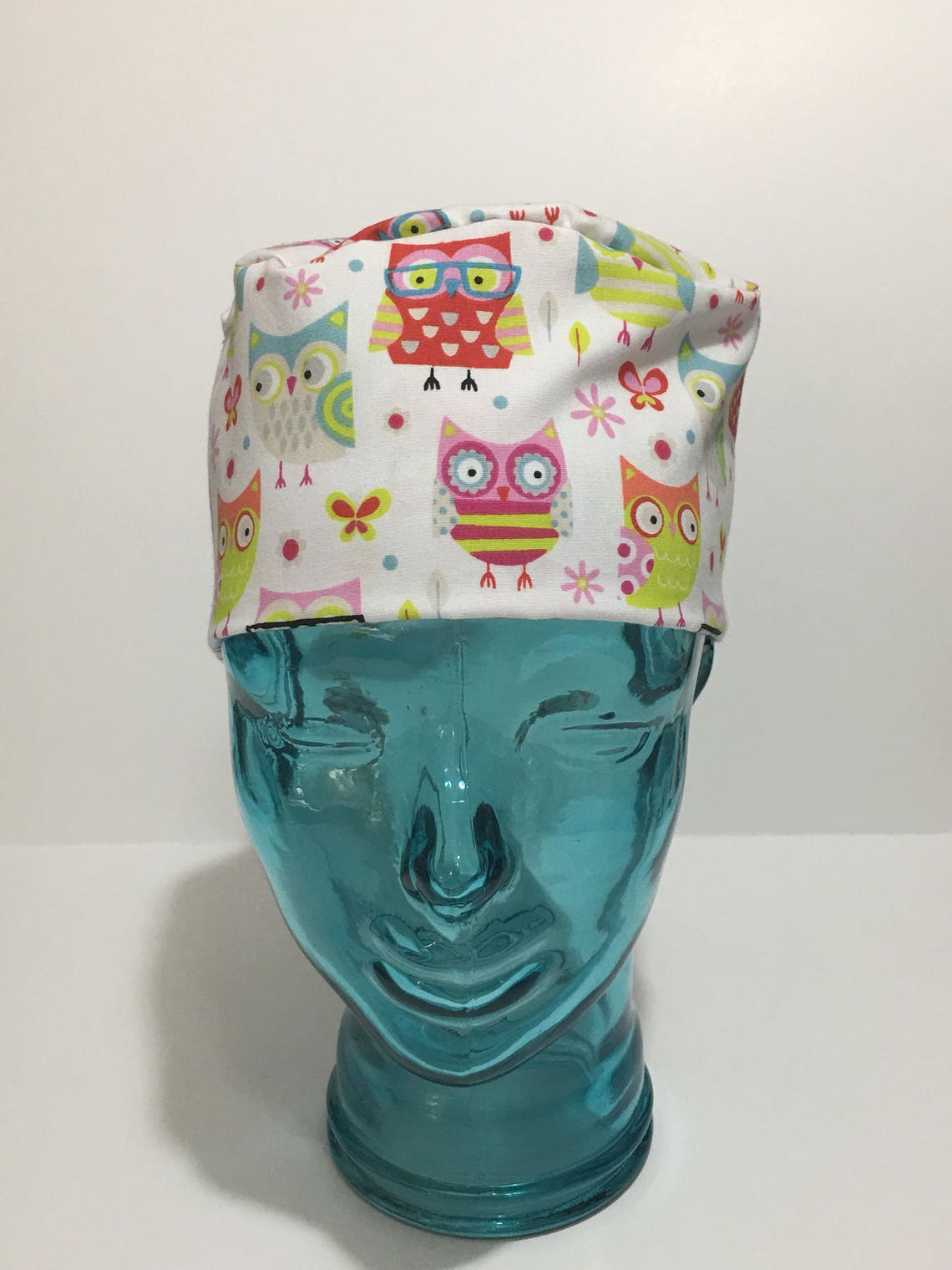 Owl Scrub Cap/ Surgical Cap/ Surgical Cap/ Owl Surgical Cap Etsy