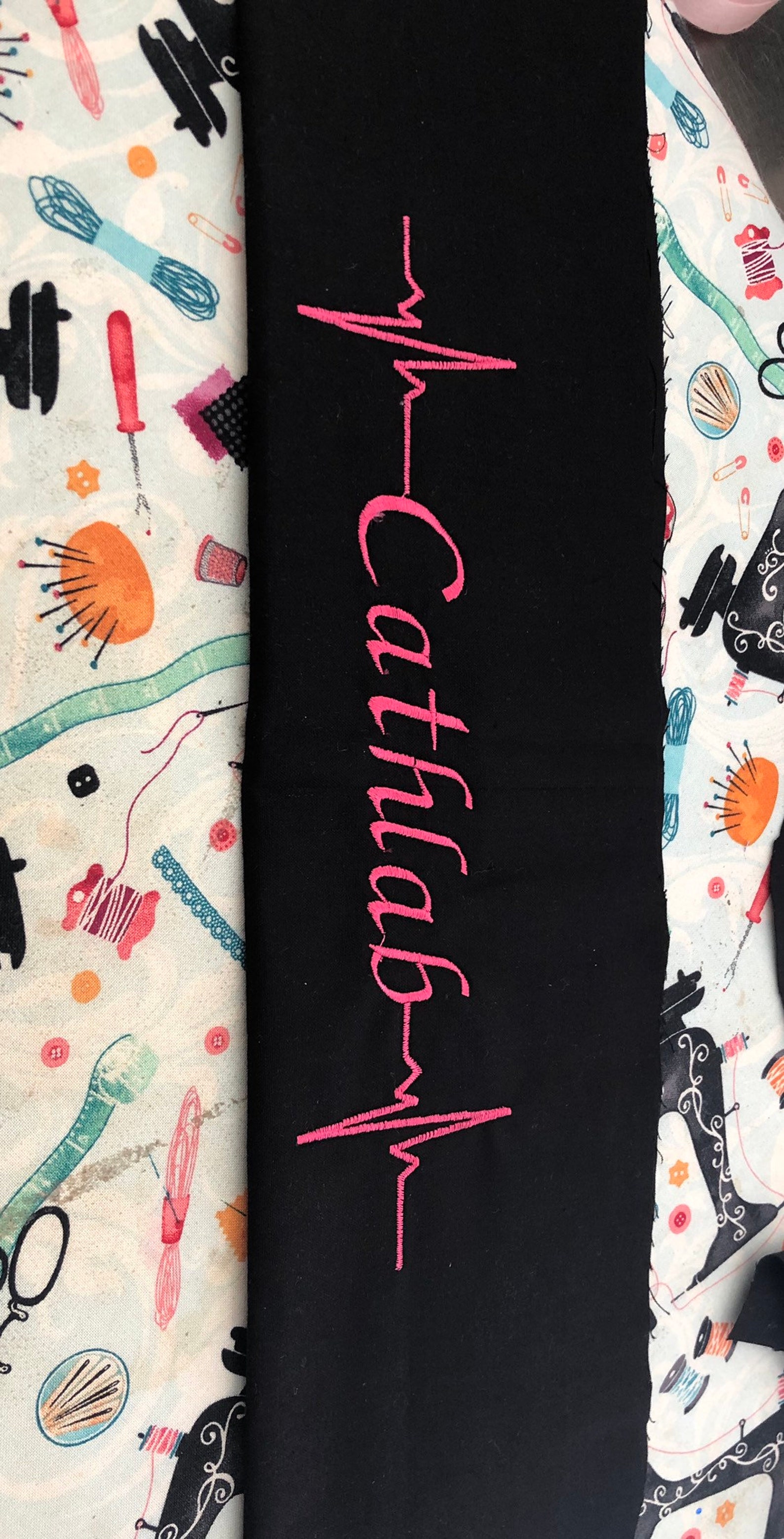 Heartbeat Cath Lab Scrub Caps/ Cath Lab Heartbeat Surgical Etsy