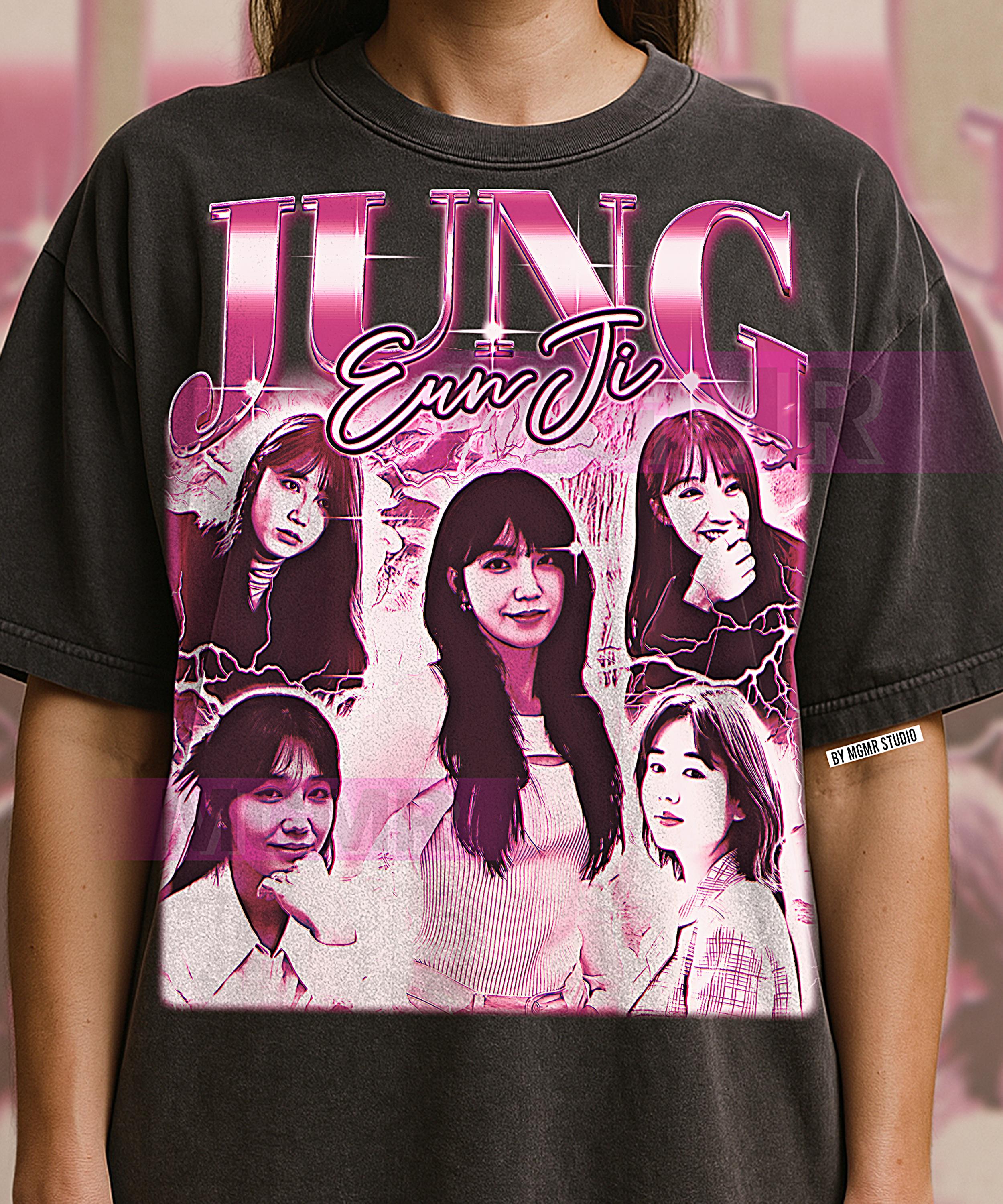 JUNG EUN JI T-shirt, Vintage Kpop Idol Singer Performer Star