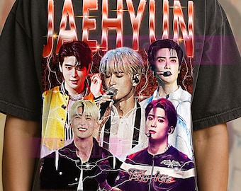 Jaehyun Bootleg Shirt, Vintage Kpop Idol Singer Performer NCT Tee