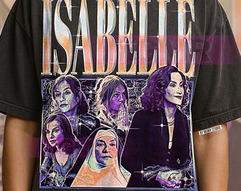 Isabelle Huppert T-Shirt, Vintage Actress Star Legend International Performer Tee, 90s Retro Throwback, Isabelle Huppert Sweater