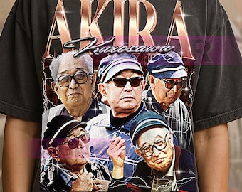 七人の侍 フラッグTシャツ - レトロ 1950年代 日本映画、黒澤明、S-XXL