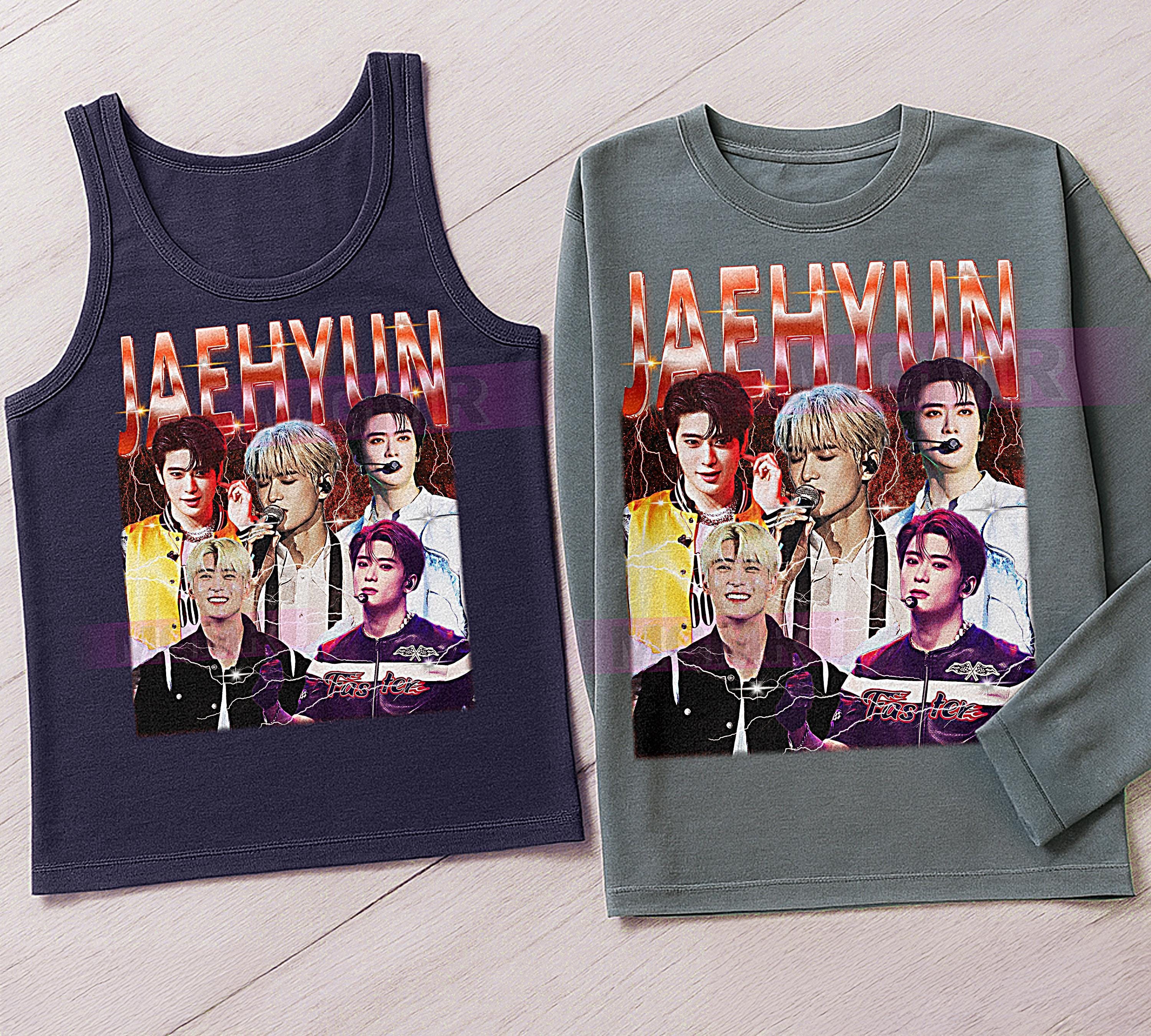Jaehyun Bootleg Shirt, Vintage Kpop Idol Singer Performer NCT Tee