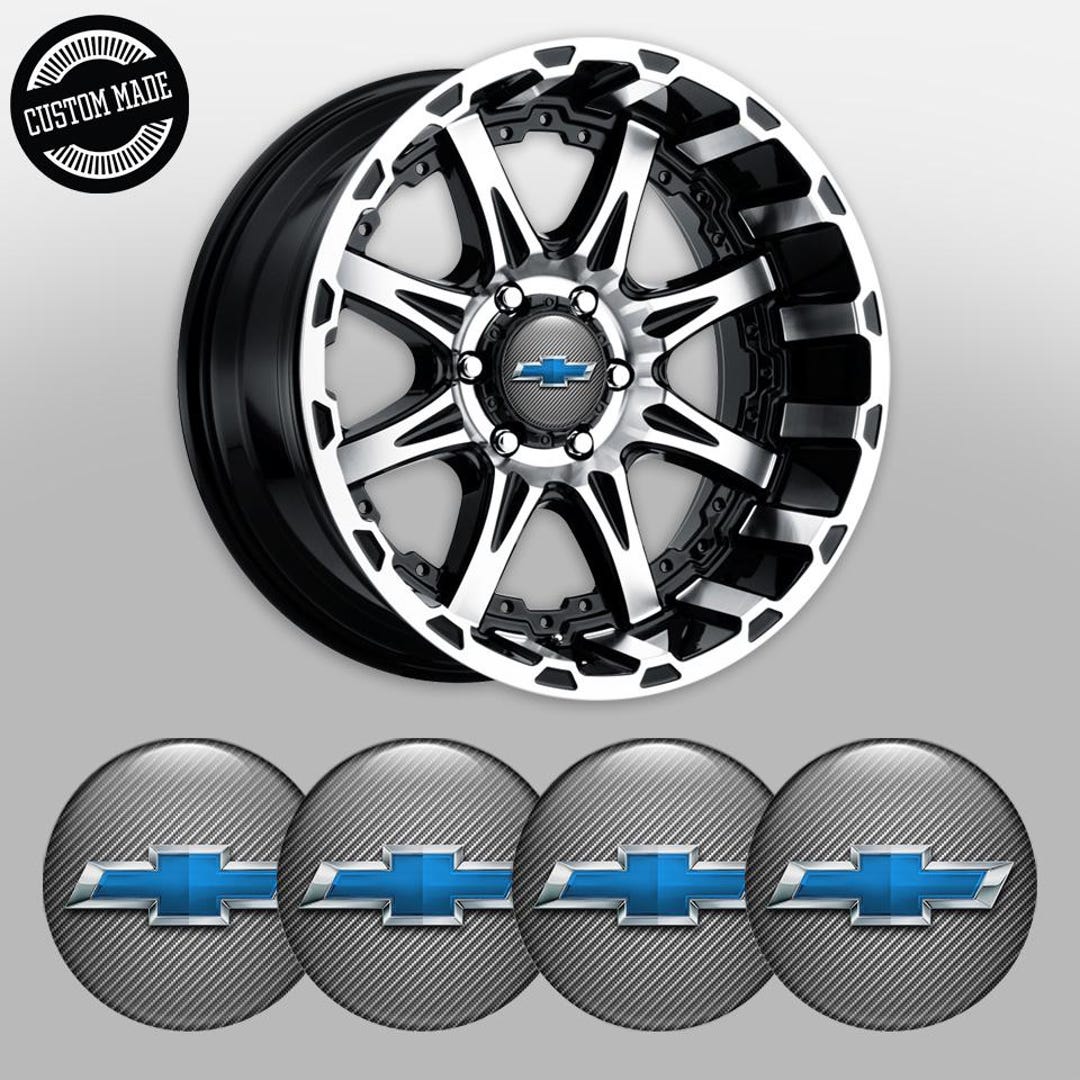Whee Sticker Handmade Epoxy Wheel Decals – Set of 4 Self-adhesive Vinyl Rim & Hubcap ...