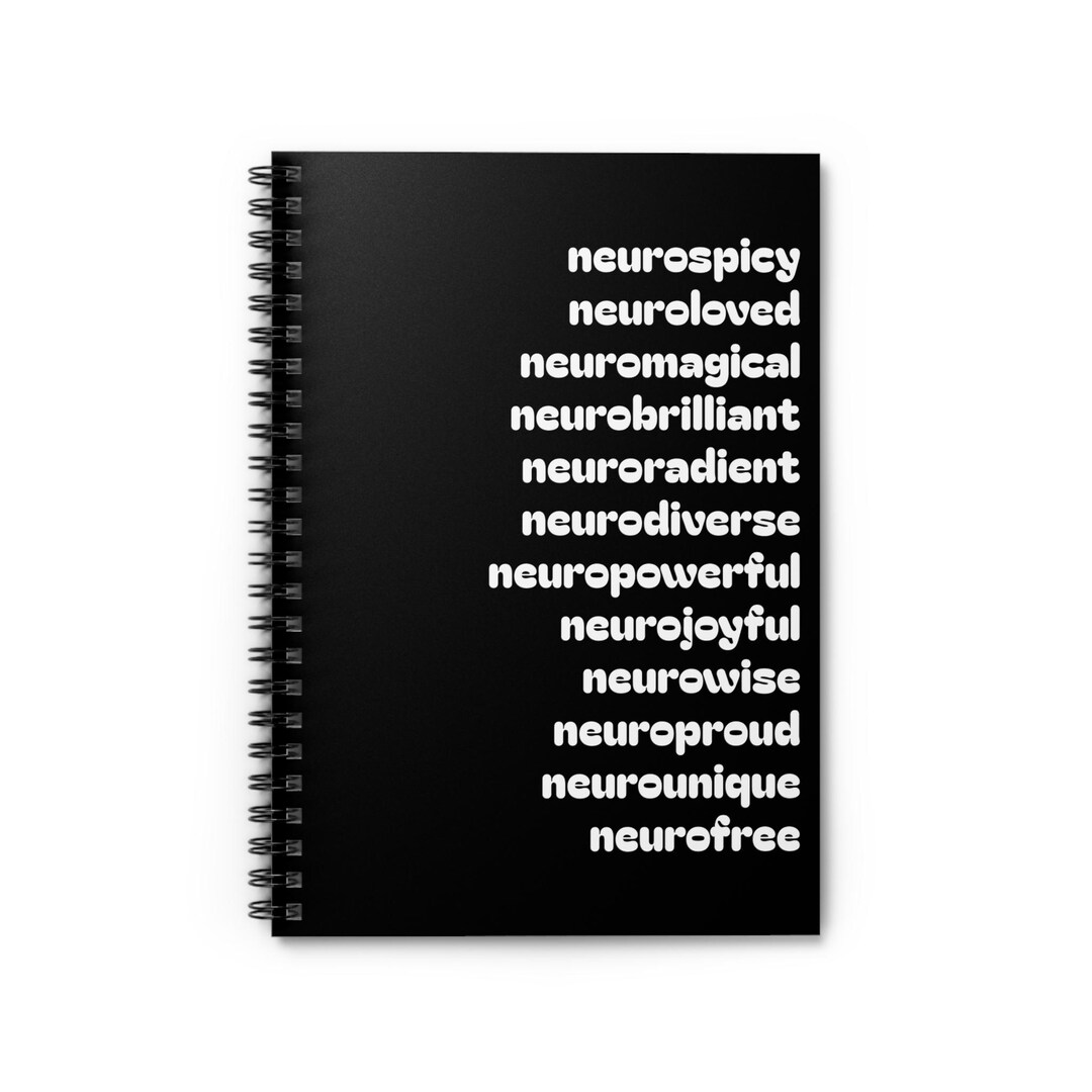 Neuro-inspired Spiral Notebook: Inspirational Journal for Students ...