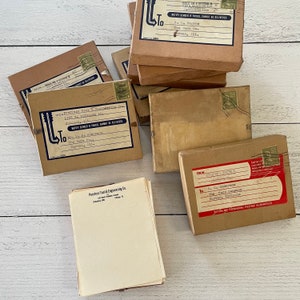 Vintage Peerless Tool & Engineering Co de Chicago Papel de notas con membrete
