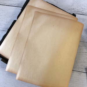Antique and extremely rare Milton Bradley Company Manila Typewriter Paper No.4 SINGLE SHEET