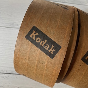 Vintage Kodak Gummed Reinforced Paper Packing Tape Logo Strip