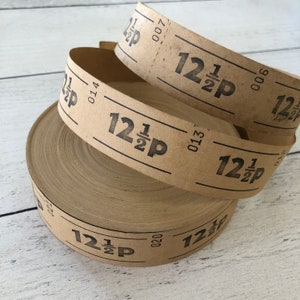 Vintage 1960er Jahre 12,5 Pence Kino Theater Karten 4er Streifen