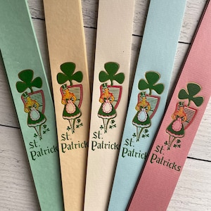Faixas para presentes antigas com estampa de St. Patricks da Schwab Printing Co Escolha sua cor favorita