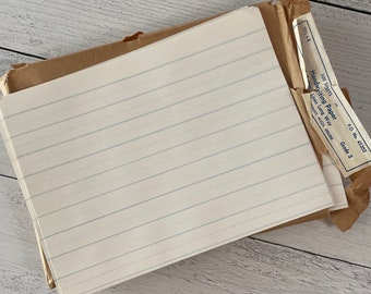 Vintage Mead Elementary Grade 2 Handwriting Paper Set of 5 sheets