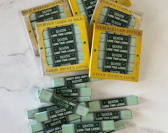 Vintage Dixon Pencil Leads No. 2006-6, choose full box or single pack
