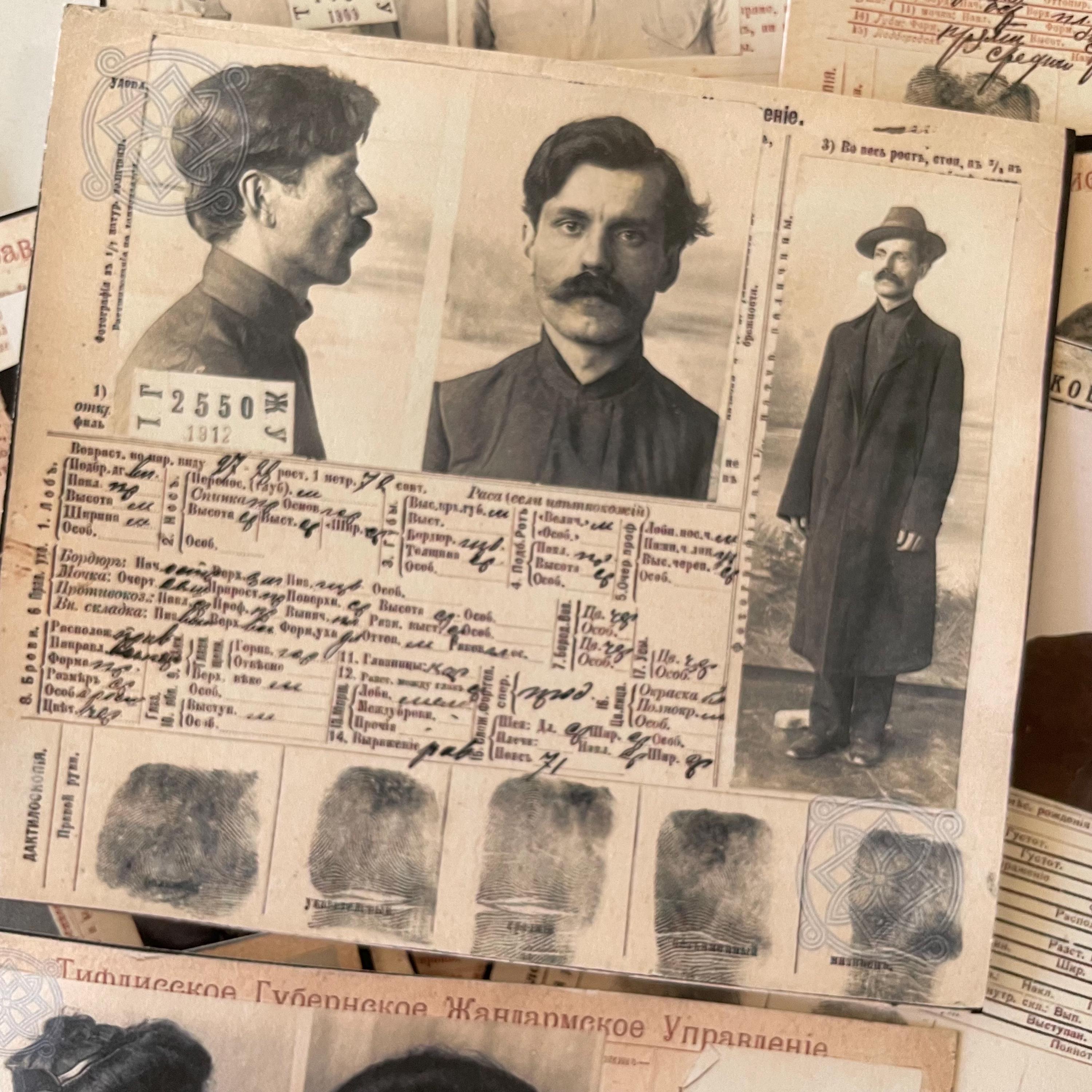 Inmate Poster NEW! PHC No. 105 Antique Russian Inmates Reproduction Poster Cards ...