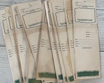 Vintage Hamilton Watches Repair Parts Shipping Envelope