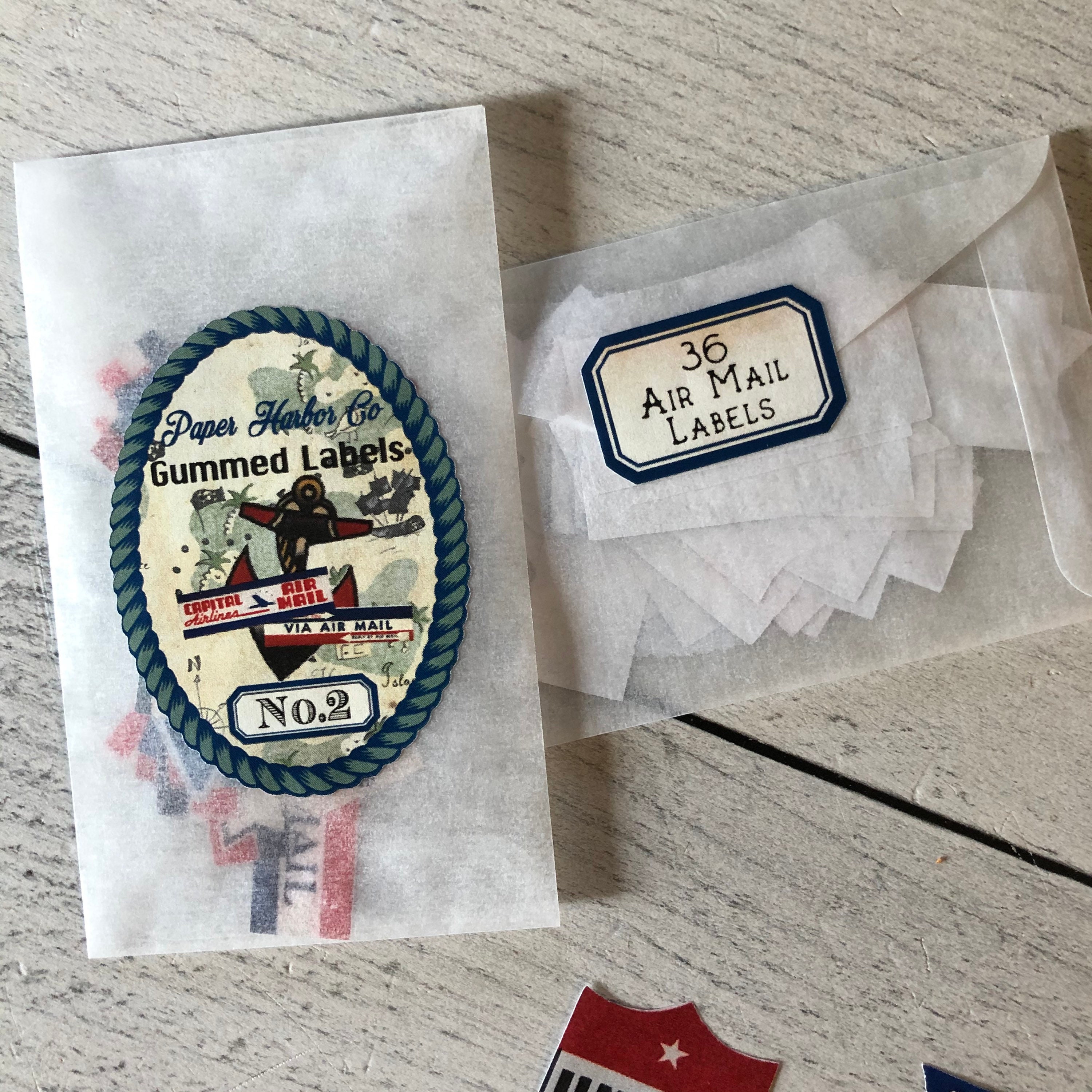 PHC No. 57 Sailor Time Reproduction Gummed Labels or Stickers 