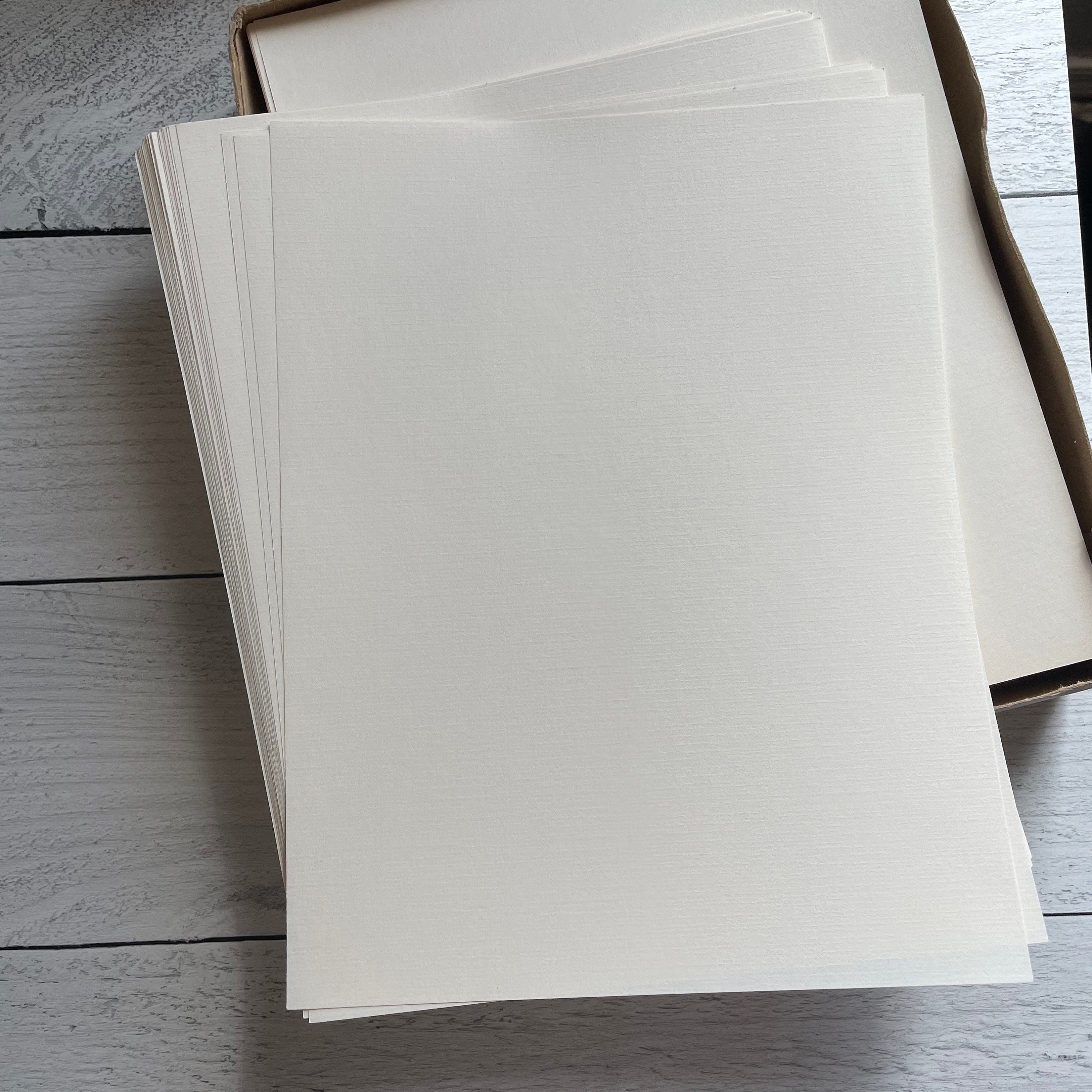 Southworth Fine Linen Paper 25 Piece 8-1/2 X 11 24lb Weight Watermarked  Choose White -  Israel