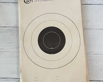 Cible De Tir Vintage Winchester : JACK RABBIT, Papier, Stock Ancien Jamais Utilisé