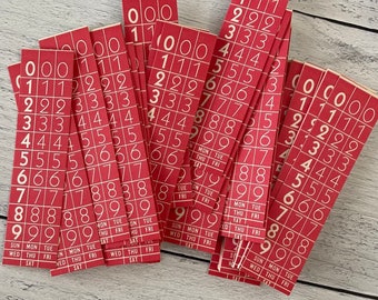 Vintage New York Central System Railroad Tickets Wählen Sie Ihr Set