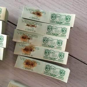 Vintage 1930&#39;s 3Cent State of Ohio Tax Receipt Blocks
