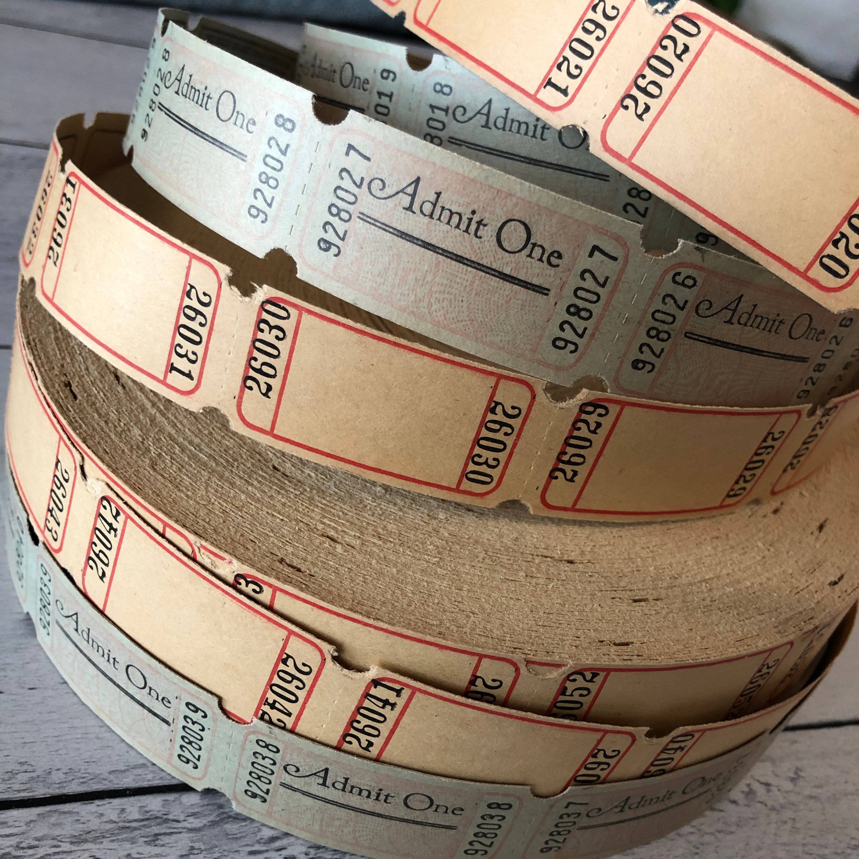 Antique Ticket Roll - Etsy