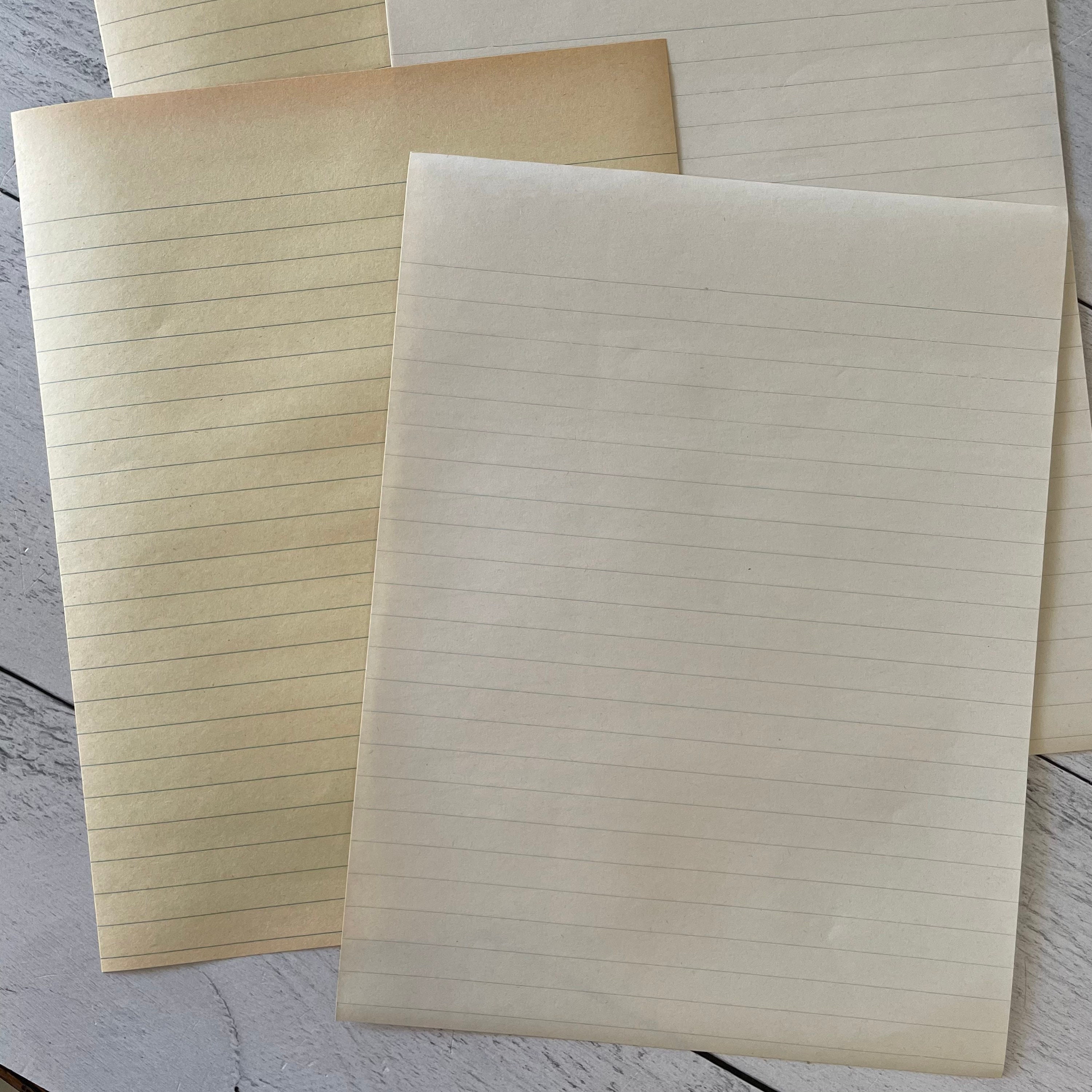 Hammett’s School Supplies Composition Paper Set Mix. Set of 10 Sheets ...
