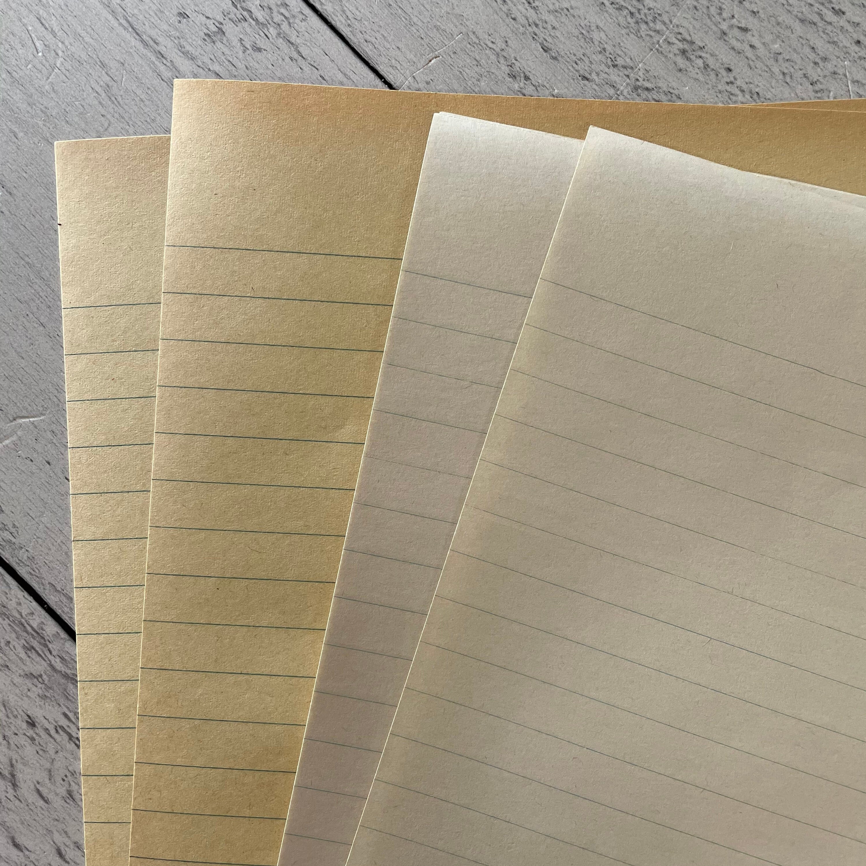 Hammett’s School Supplies Composition Paper Set Mix. Set of 10 Sheets ...