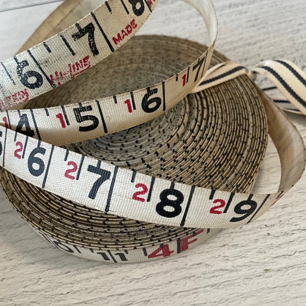 Vintage Lufkin Measuring Tape by the foot