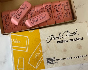 Eberhard Faber vintage Pink Pearl Eraser n° 100 - Gomme unique