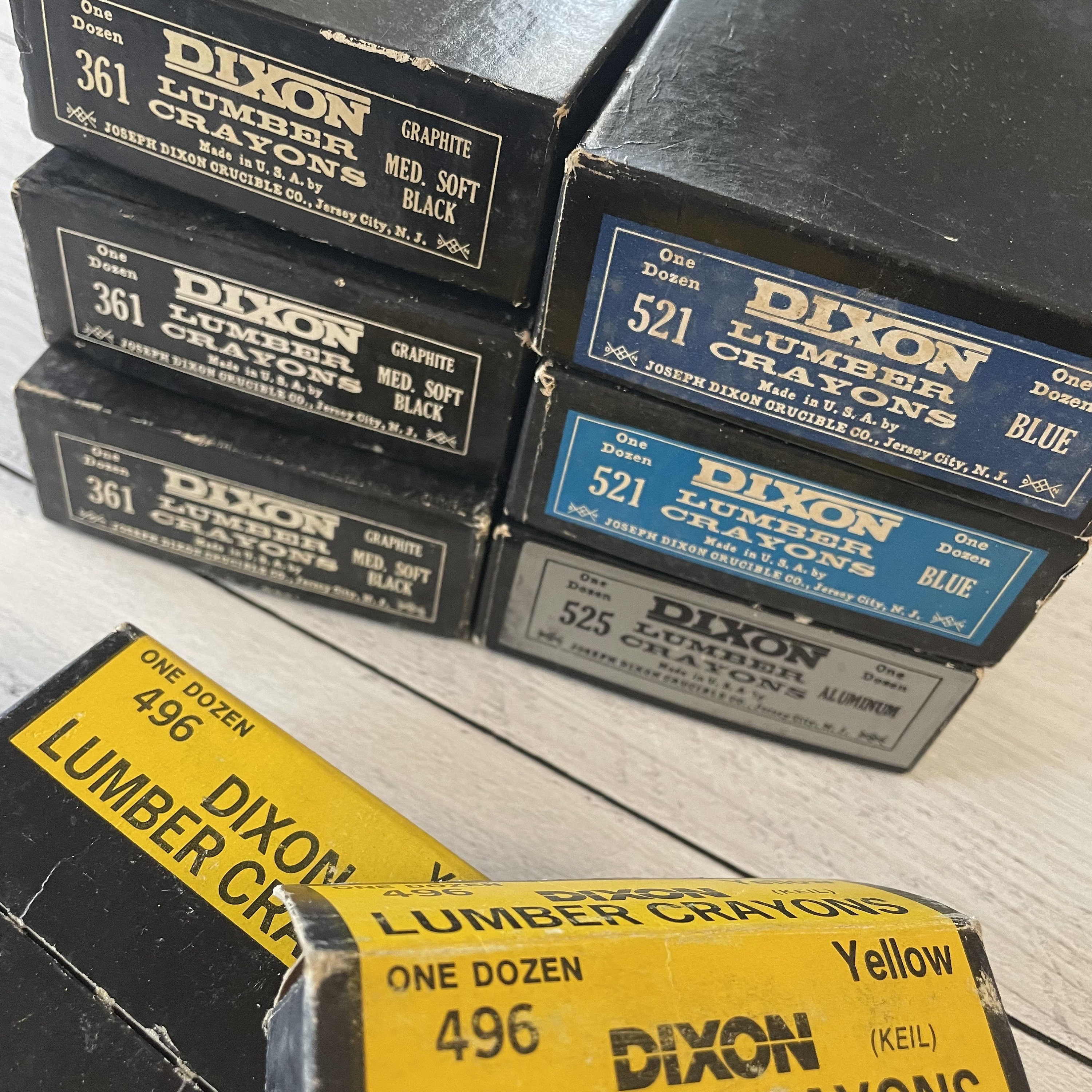 Dixon Lumber Crayon, Black