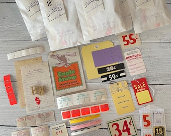 Clearance PHC Ship’s Store Kits! Over 50 Pieces of all Mercantile / General Store Ephemera