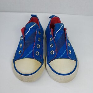 Vintage jaren 90 The Disney Store Mickey Mouse canvas peuter sneakers schoenen maat 7 afbeelding 3