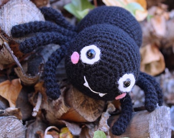 Crochet pattern - Itsy Bitsy Spider by Tremendu - Halloween amigurumi crochet toy, PDF digital pattern - digital download