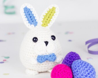 Modèle au crochet - Magicus le lapin de Pâques par Tremendu - jouet au crochet amigurumi, modèle numérique PDF - téléchargement numérique