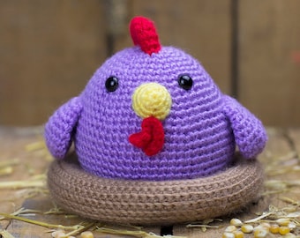 Crochet pattern - Piki the hen by Tremendu - amigurumi crochet toy, PDF digital pattern - digital download