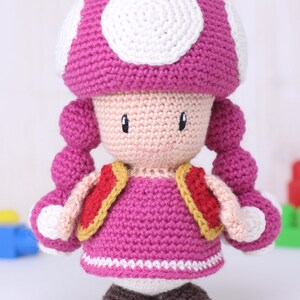 Toad and Toadette - Super Mario Character Combo Pack DEAL - Crochet ...