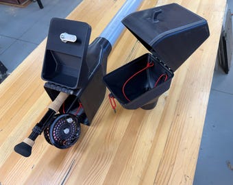 Portacañas de mosca para techo