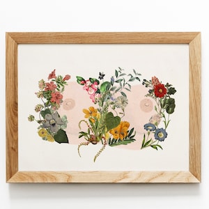 Floral Stilldruck: Mama Geschenk nach der Geburt