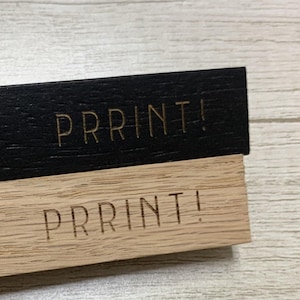 Wooden Magnetic Poster Hanger: A4 A3 Print Frame
