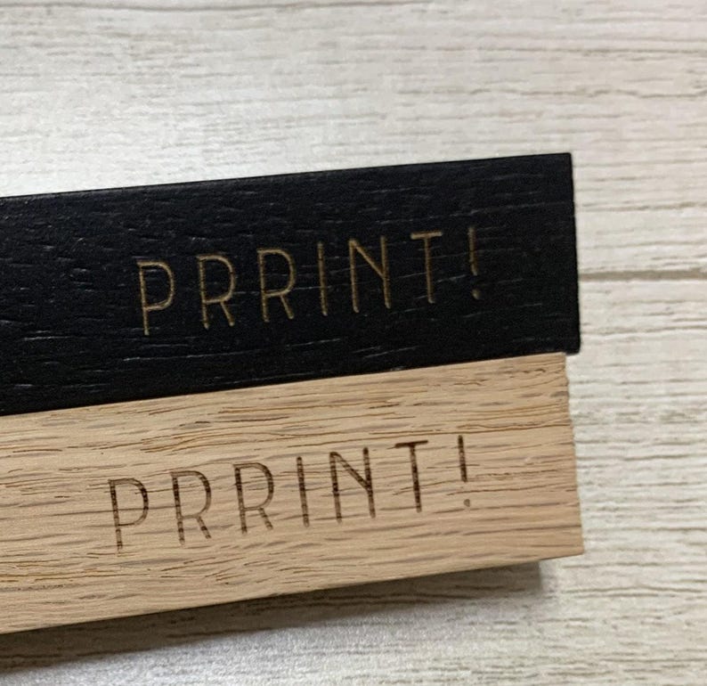 Wooden Magnetic Poster Hanger: A4 A3 Print Frame
