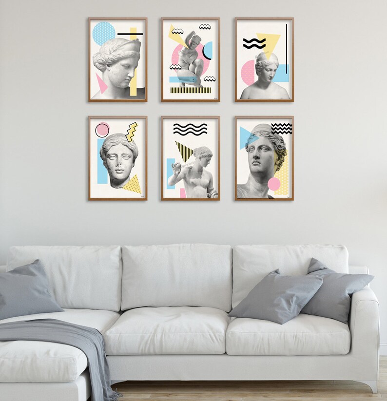 Greek Statue Classical art decoration Revised classical art Etsy