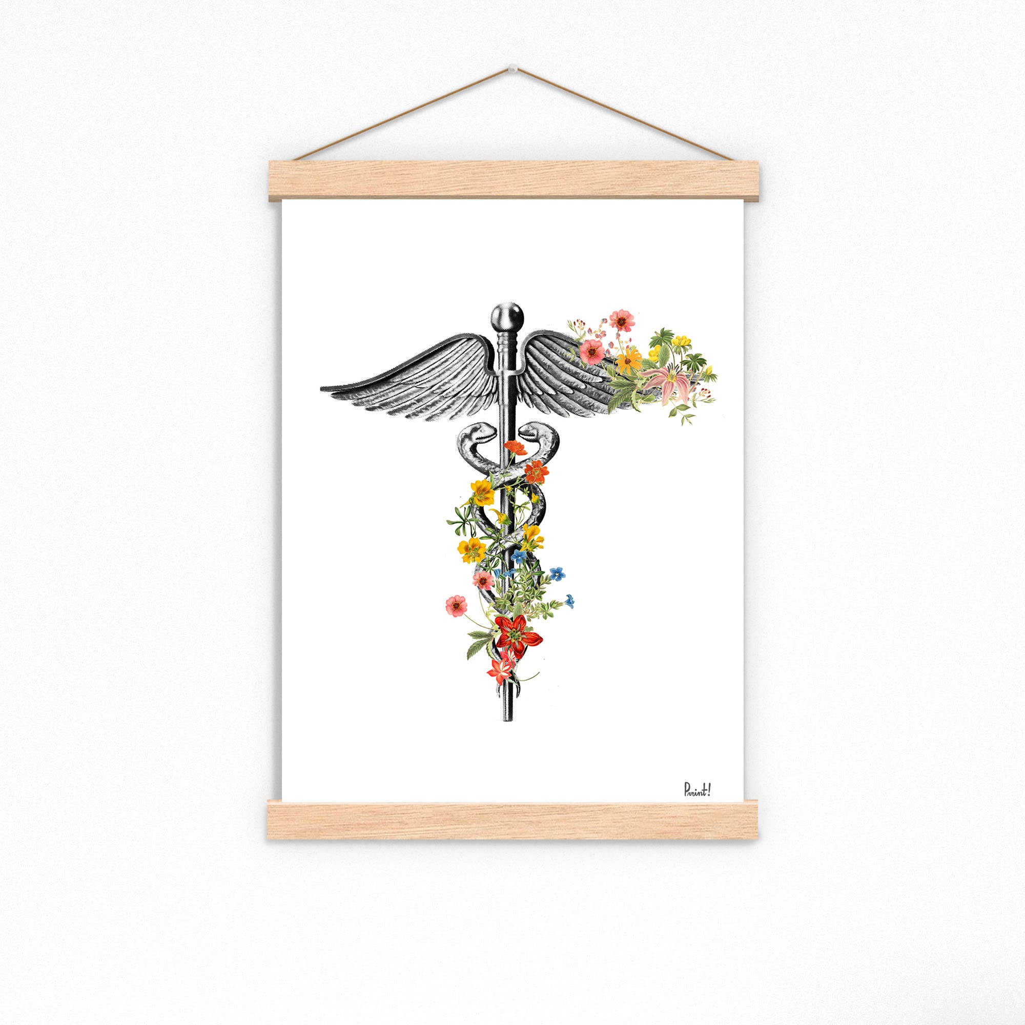Syringes Art Medical Art Print Nurse Gift Doctor Gift 