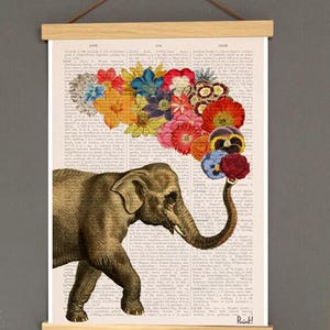 Wooden Magnetic Poster Hanger: A4 A3 Print Frame