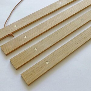 Wooden Magnetic Poster Hanger: A4 A3 Print Frame
