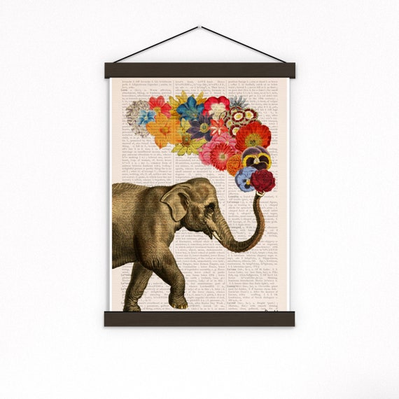 Fine Art Elephant Print, Friendship Gifts